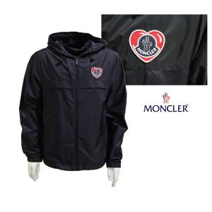 2024 MONCLER モンクレール メンズ ナイロンジャケット ハートモチーフ 軽量ナイロン DIANIジャケット  ウインドブレーカー ブラック｜grandealbero