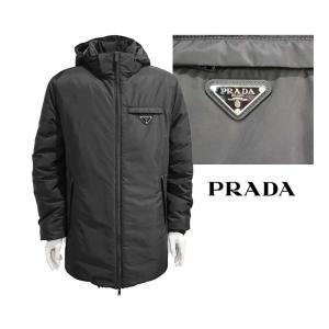 PRADA グレー ダウン　コート 42 PRADA グレー ダウン コート 42