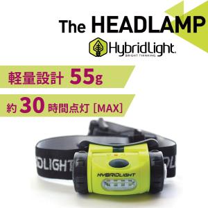 HybridLight（ハイブリッドライト）ヘッドランプ LEDライト ソーラー及びUSB充電式 超軽量 公式｜grandejapan