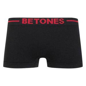 【レディース】ボクサーパンツ BETONES（ビトーンズ）/1078 ： SKID-L ／ 16-BLACK(RED)