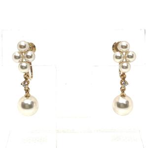 MIKIMOTO（ミキモト） アコヤ真珠 ペンダントトップ ダイヤモンド K18