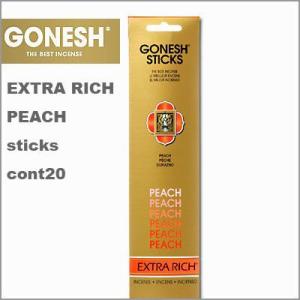 GONESH ガーネッシュ PEACH（ピーチ） スティックインセンス（お香）｜grandgochi