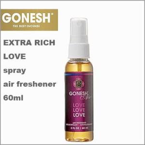 GONESH（ガーネッシュ）エアフレッシュナースプレー（芳香剤）LOVE｜grandgochi