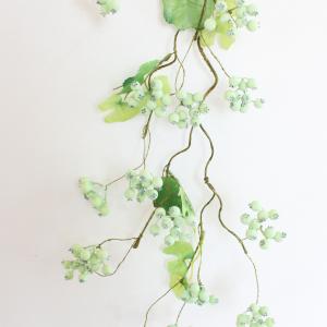 リース ベリー グリーン 観葉植物 壁掛け グ...の詳細画像1