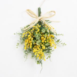 ミモザ リース スワッグリース リース 造花 ...の詳細画像1