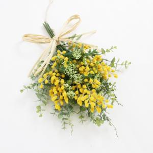 ミモザ リース スワッグリース リース 造花 ...の詳細画像5