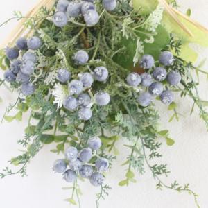 ベリー スワッグリース 造花 アーティフィシャ...の詳細画像3