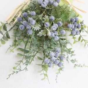 ベリー スワッグリース 造花 アーティフィシャ...の詳細画像4
