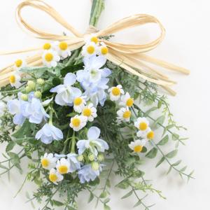 ジャスミン&カモミール リース 玄関ドア スワ...の詳細画像2