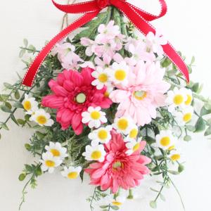 「送料無料」カモミール&ガーベラ(ピンク系)春...の詳細画像5