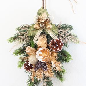 クリスマスリース スワッグ 玄関飾り 送料無料...の詳細画像2
