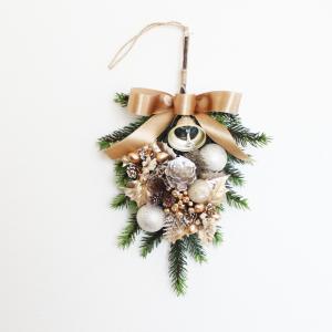 クリスマスリース スワッグ 玄関飾り 送料無料...の詳細画像1