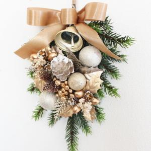 クリスマスリース スワッグ 玄関飾り 送料無料...の詳細画像3
