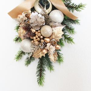 クリスマスリース スワッグ 玄関飾り 送料無料...の詳細画像5
