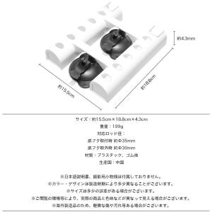 【並行輸入品】 ロッドホルダー 吸盤 2本 ロ...の詳細画像4