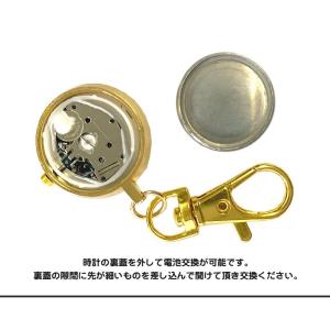 ナースウォッチ 時計 懐中時計 ゴールド キー...の詳細画像2