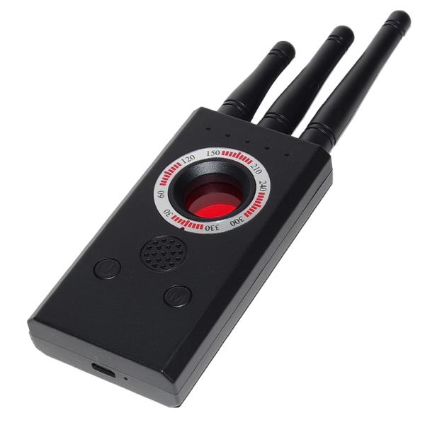 盗聴器発見機 盗撮器発見器 GPS発見器 USB 充電式 赤外線カメラ 発見器 感度調整 護身用 電...