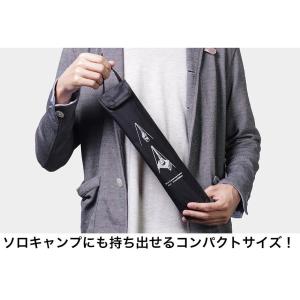 トライポッド 焚き火三脚 ブラック 黒 コンパ...の詳細画像3