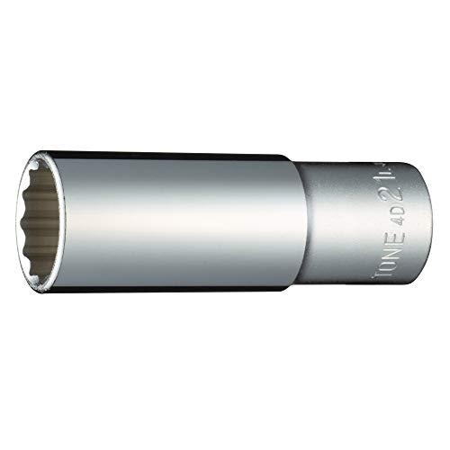 トネTONE ディープソケット12角 HP4D-21L 差込角12.7mm1/2" 二面幅21mm
