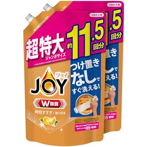 【まとめ買い】 [大容量] ジョイ W除菌 食器用洗剤 オレンジ 詰め替え 超特大ジャンボ 1,49...