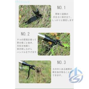 草取り 立ったまま 草抜き 手動 道具 除草 ...の詳細画像4