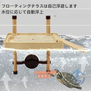 ケース 亀水槽大きいガラスボックスカメの水槽タ...の詳細画像2