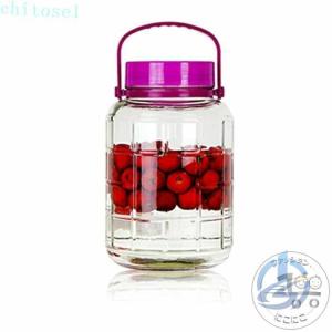 梅酒瓶 果実酒びん ガラス保存瓶 5L ガラス...の詳細画像3