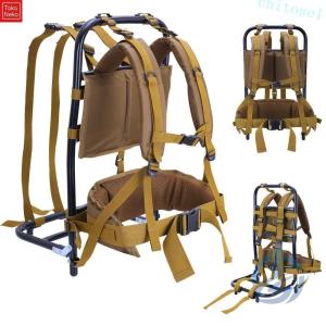 超荷重75kg 背負子 キャリー 軽量 背負う補助具 背負い子 背負投 釣りや登山に適するゾンチー背負い持ち しょいこ 折りたたみ可能 使いやすい 用途広い