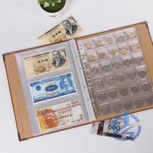 紙幣 硬貨 コレクションケース 記念硬貨 お札 お金 古銭 収集 コイン ioso 保管 大容量 コレクションホルダー バインダー式 ディスプレイ コインアルバム