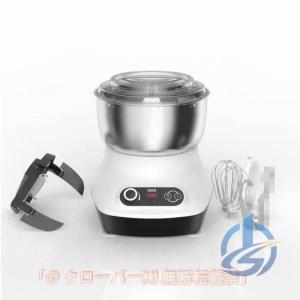 家庭用 5L 110V ステンレスポット ニーダー 電動 パン焼き器 生地こね?発酵 ioso 扇形羽根 パン お菓子 ピザ パスタ うどん 餃子生地作り 簡単操作｜Grandioso