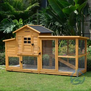 ケージ 飼育 木製 鳥かご インチ屋外木製鶏小...の詳細画像3