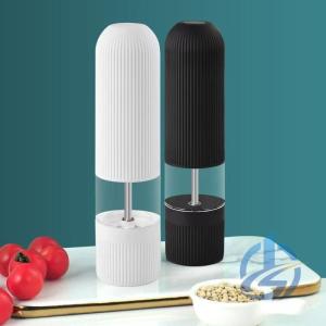 スパイスミル電動胡椒器研磨機台所用品キッチン収納多機能調理小道具塩ソルト胡椒ごますりゴマ ioso 省スペース 整理整頓 便利 多用途 使いやすい