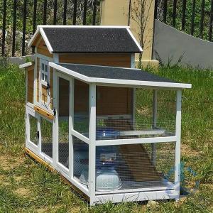 ケージ 飼育 木製 鳥かご インチ屋外木製鶏小...の詳細画像2