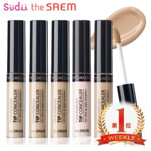 ザセム コンシーラー The Saem 9類 カバーパーフェクションチップコンシーラー Cover Perfection Tip Concealer 6 5g 韓国コスメ Thesaem Tip Concealer Sudii 通販 Yahoo ショッピング