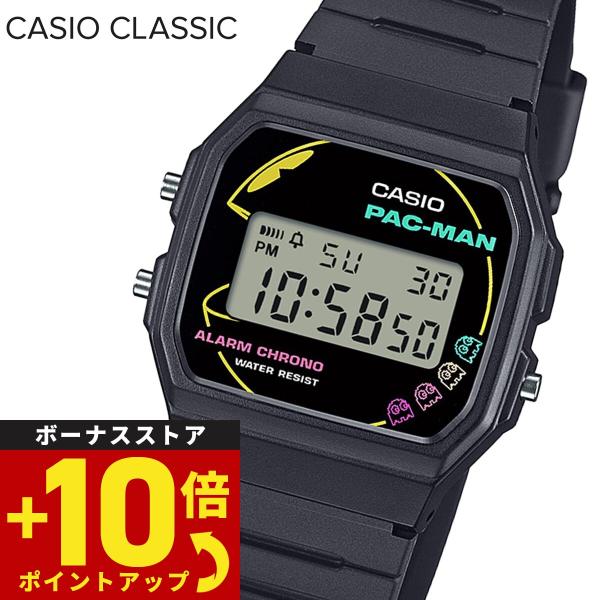 カシオ クラシック CASIO CLASSIC パックマン コラボ デジタル 腕時計 F-91WPC...