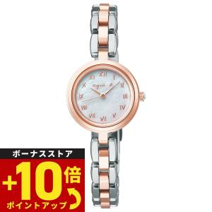 倍々+10倍！最大ポイント31倍！本日限定！アニエスベー 時計 レディース ソーラー 腕時計 agnes b. マルチェロ Marcello FCSD994