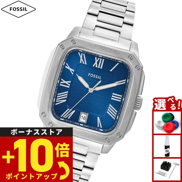 フォッシル FOSSIL 腕時計 メンズ CROSBY 三針デイト ステンレススチールウォッチ FS...