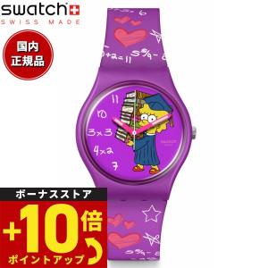 swatch スウォッチ ザシンプソンズ コラボモデル THE SIMPSIONS CLASS ACT 腕時計 SO28Z118の商品画像