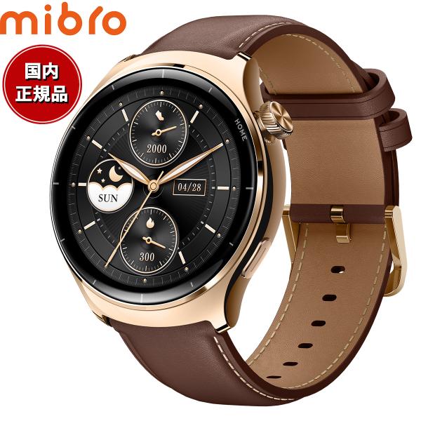 ミブロ Mibro スマートウォッチ Mibro Lite 3 Pro SP380011-C23 ゴ...