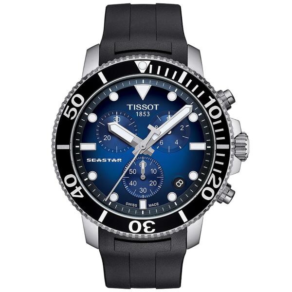 ティソ TISSOT 腕時計 メンズ シースター 1000 クロノグラフ T120.417.17.0...