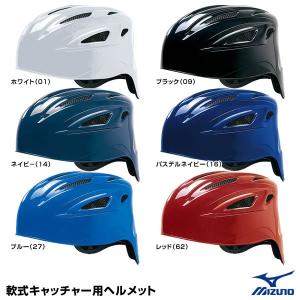 ミズノ（MIZUNO）　1DJHC201　軟式キャッチャー用ヘルメット