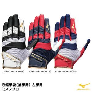 ＜メール便対応＞ミズノ（MIZUNO） 1EJED160 捕手用守備手袋 左手用 ミズノプロ｜grandslam