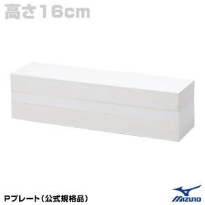 ミズノ（MIZUNO） 16JAP14600 Pプレート 高さ16cm 公式規格品 プロ仕様 両面使用可 野球｜grandslam