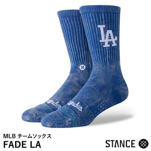 【あすつく対応】STANCE（スタンス） A556A24FLA MLB チームソックス FADE LA ロサンゼルス・ドジャース カジュアルソックス UNISEX 野球｜grandslam