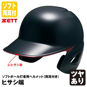ゼット（ZETT） ＜受注生産＞ ソフトボール打者用顎ガード付き