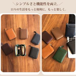 財布 メンズ 二つ折り 本革 キーケース 小銭...の詳細画像5