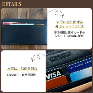 財布 メンズ 長財布 本革 高級感 小銭入れ ...の詳細画像4