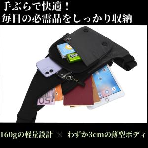 ボディバッグ スリングバッグ メンズ レディー...の詳細画像2