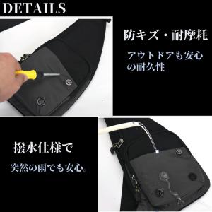 ボディバッグ スリングバッグ メンズ レディー...の詳細画像3