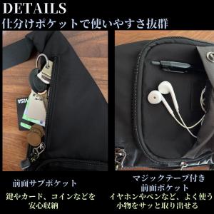 ボディバッグ スリングバッグ メンズ レディー...の詳細画像5